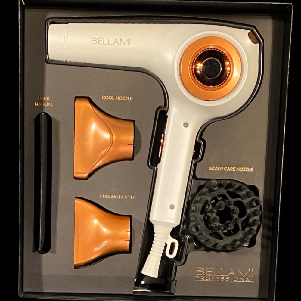 NEW Pearl White ION-AIR™ PROFESSIONAL DIGITAL BLOW DRYER